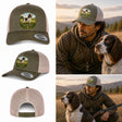 berretto springer spaniel con patch effetto ricamo 3d e nome ricamato