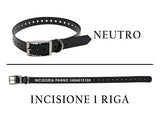 Collari alta visibilità incisi