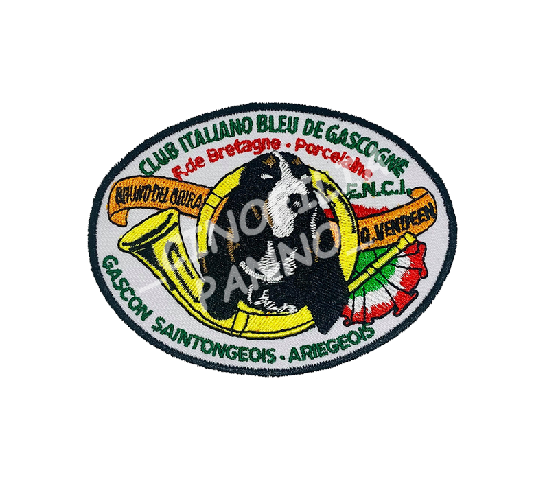Patch club italiano bleu de gascogne