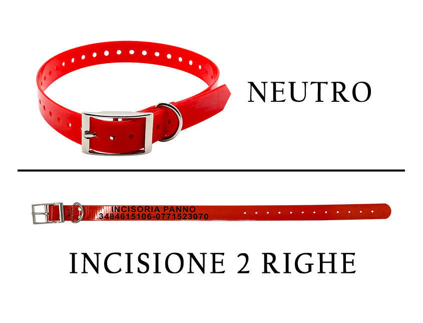 Collari incisi su 2 righe