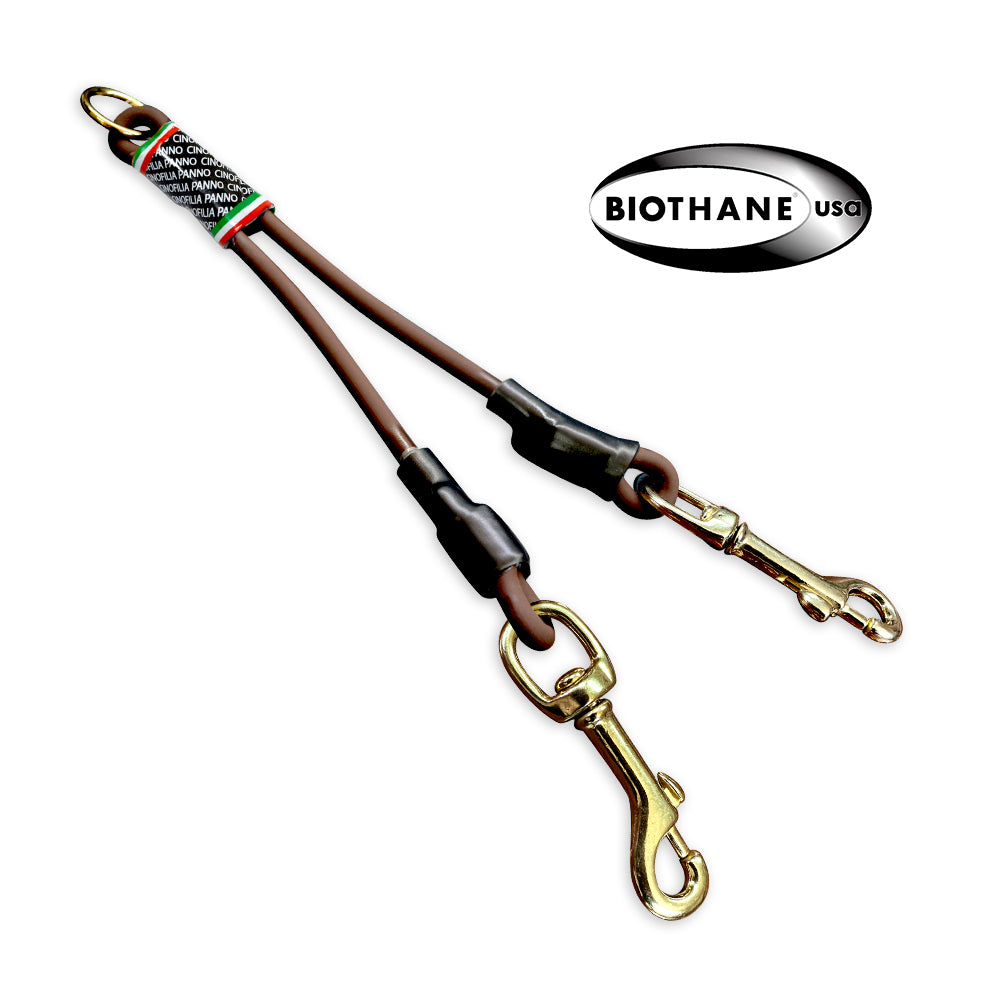 Brass biothane® split loop