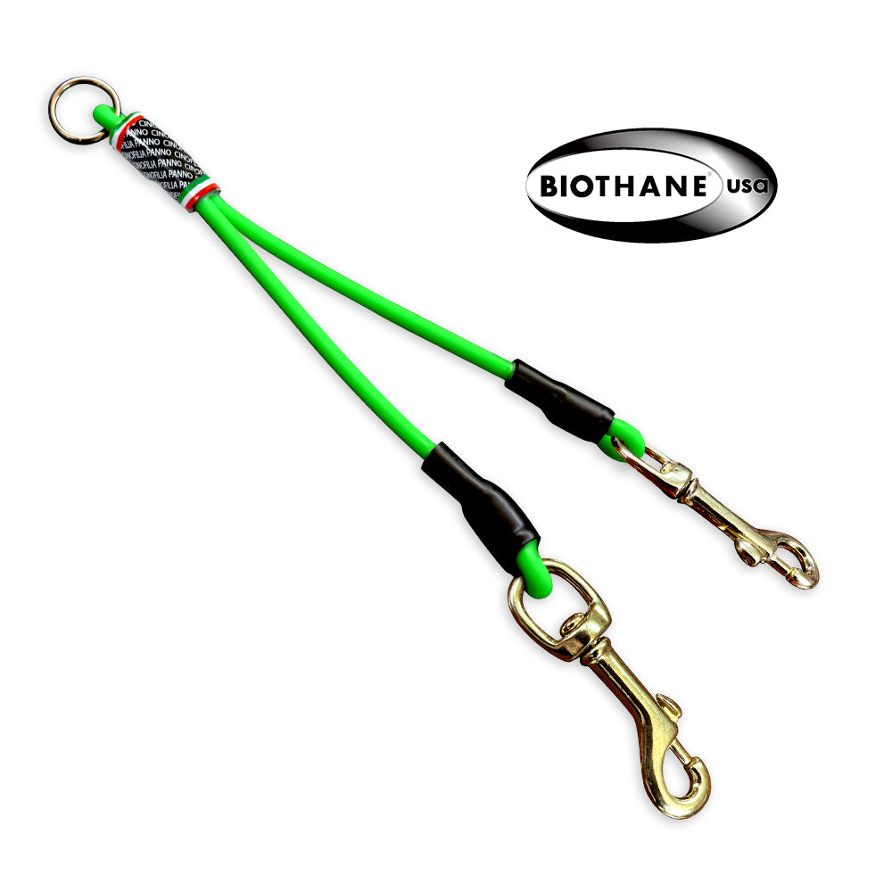 Brass biothane® split loop