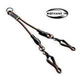 Bronze pin buckle split in biothane-usa®