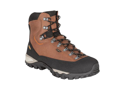 Scarponi AKU Zenith II GTX marroni vista laterale con membrana Gore‑Tex