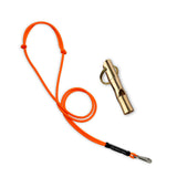 Bamboo brass whistle