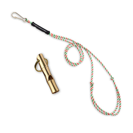 Fischietto ottone stile bambù Cinofilia Panno 5,5 cm