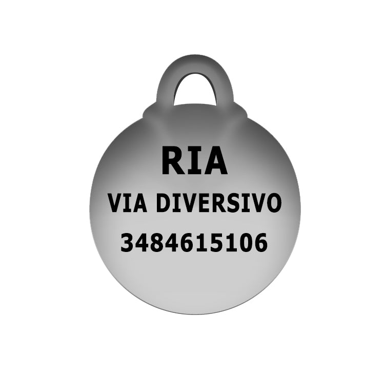 Round badge