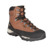 Scarponi AKU Zenith II GTX marroni vista laterale con membrana Gore‑Tex