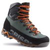 Scarponi Crispi Futura CX GTX grigio Storm con suola Vibram Megagrip e membrana Gore‑Tex vista laterale