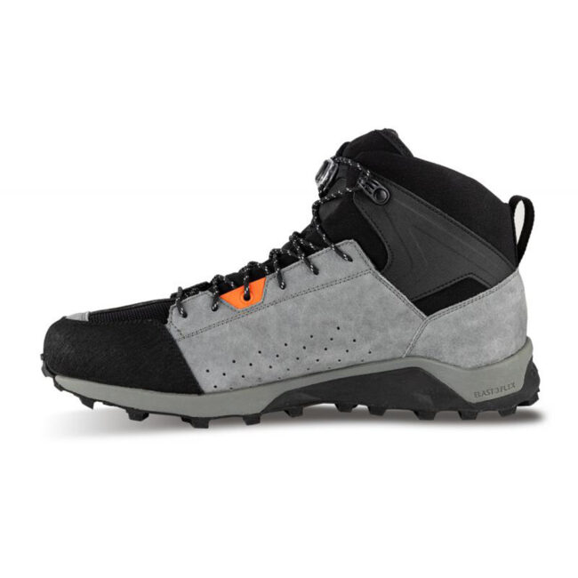 Scarponi Crispi Attiva Mid GTX marroni con suola Vibram e membrana Gore‑Tex vista laterale