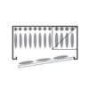 Armadio blindato Fortify Delta 15 per 12 armi con ottica + 3 senza ottica, acciaio spessore 2 mm