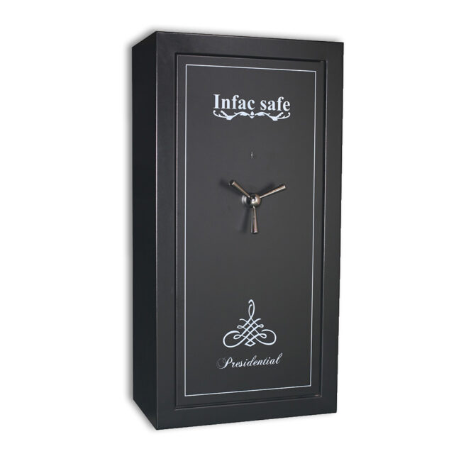Cassaforte Infac Presidential PT23 19 armi con ottica + 4 senza ottica certificata EN14450 Classe S1