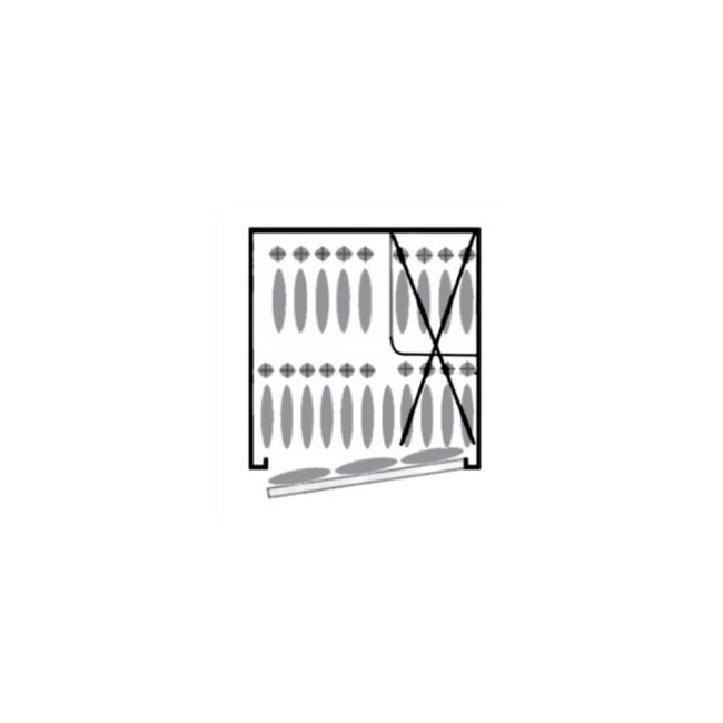 Cassaforte Infac Presidential PT23 19 armi con ottica + 4 senza ottica certificata EN14450 Classe S1