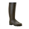 Stivali Le Chameau Country Cross Neoprene lined green vista laterale con suola Cross