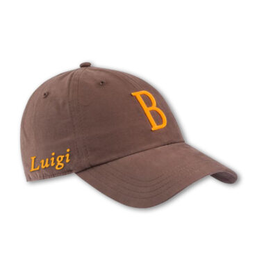 Cappello Beretta con lettera B ricamata e possibilità di ricamo nome
