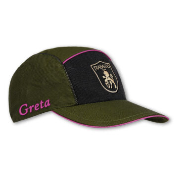 Cappello Trabaldo Apache con profilo fucsia con ricamo personalizzato
