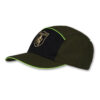 Cappello Trabaldo Apache con profilo verde fluo e personalizzazione ricamata