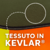 Mantellina cane in kevlar ad alta visibilità con protezione rovi