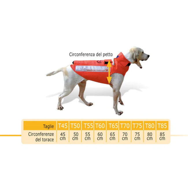 Gilet protettivo Browning Protect Hunter arancione per cane da caccia anti cinghiale in Cordura e Dyneema