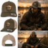 berretto alzavola con patch effetto ricamo 3d personalizzato