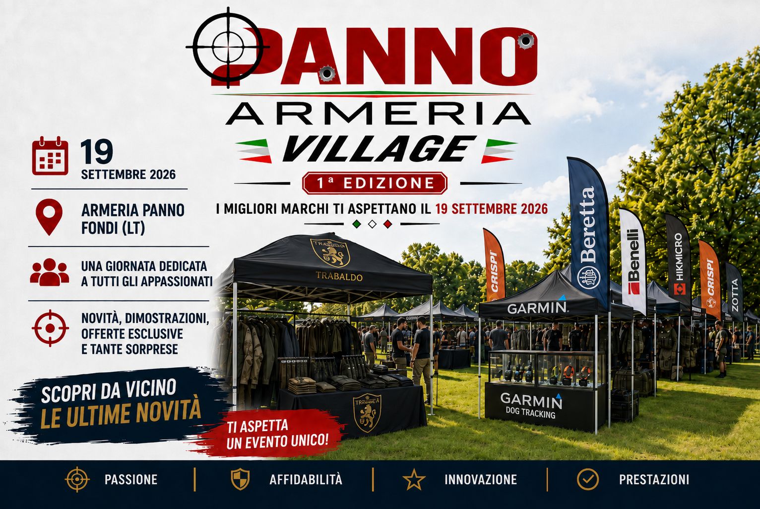 Panno Armeria Village - 1a Edizione - 19 Settembre 2026 - Armeria Panno, Fondi (LT)